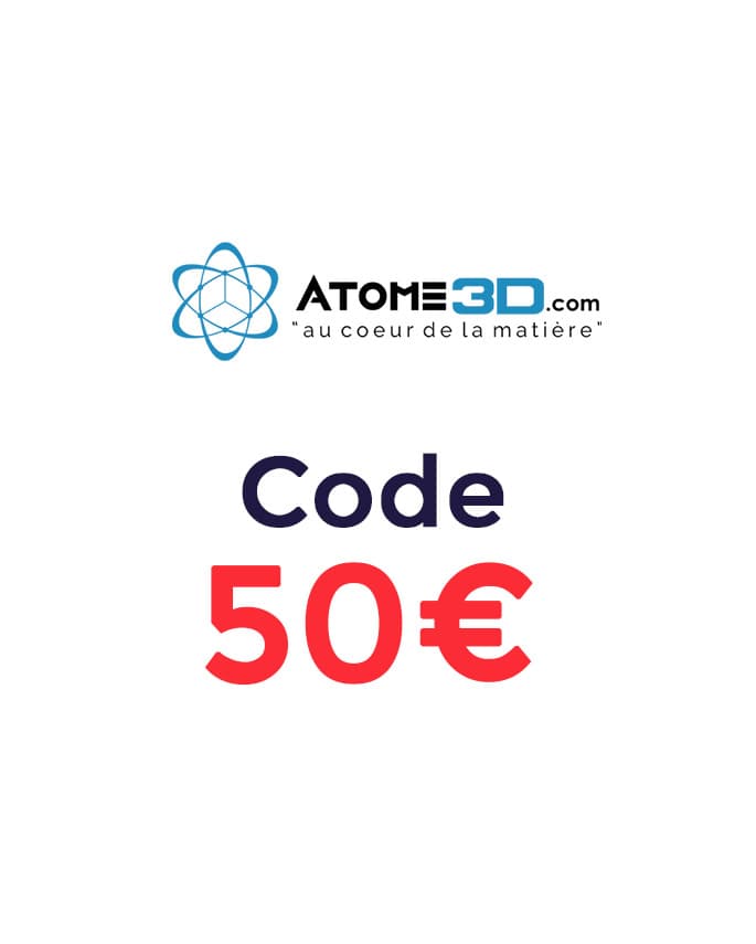 Atome 3D - Coupon 50