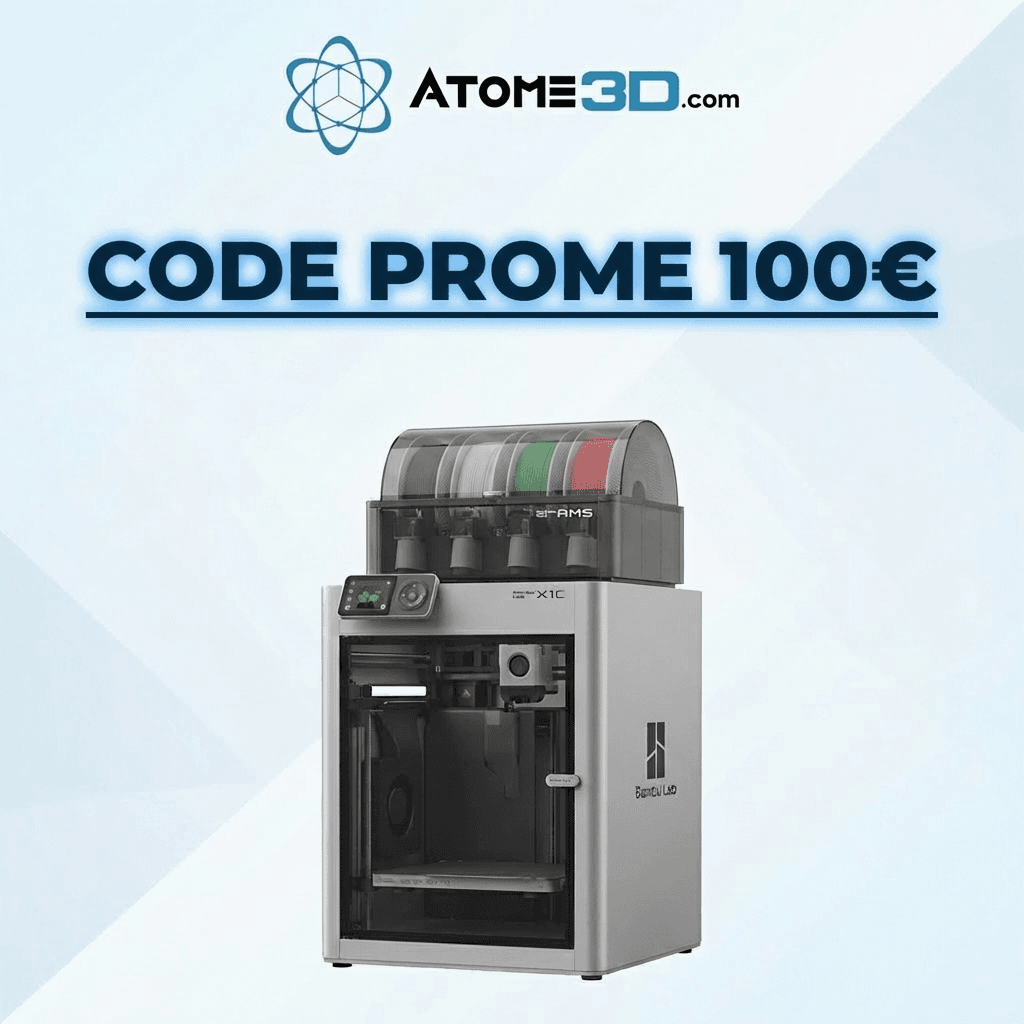 Code Promo 100€ Bambu Lab